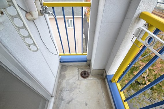 ボシュケ六甲のバルコニー