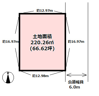 三田市狭間が丘３丁目　土地