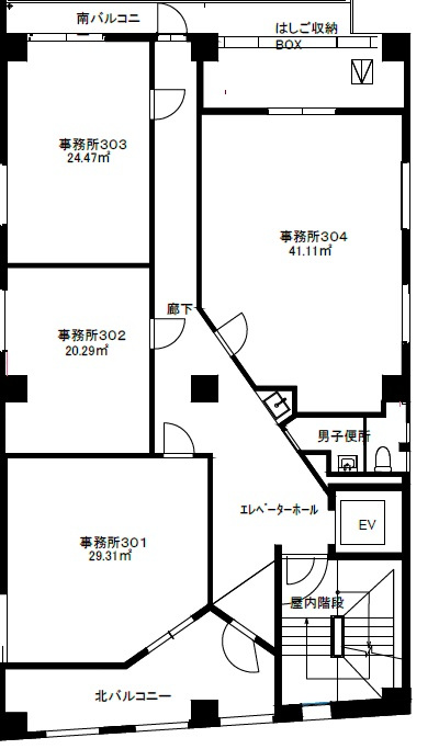 新中野豊国ビルの間取り