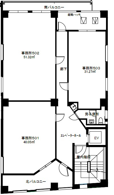 新中野豊国ビルの間取り
