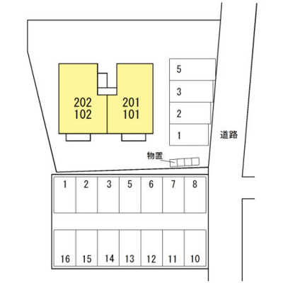 【区画図】 | グランディア岩崎2000