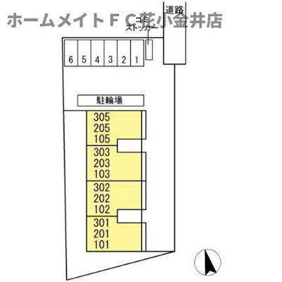 【区画図】 | ル・スーリール田無
