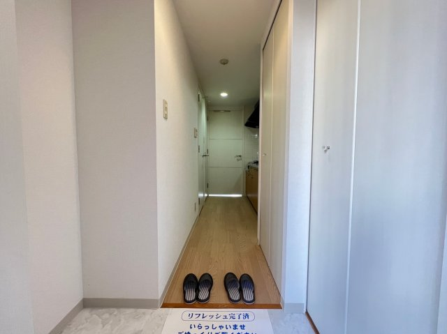グラマシー心斎橋東の玄関
