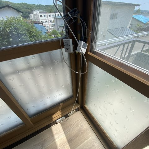 室蘭市水元町21-16戸建のバルコニー