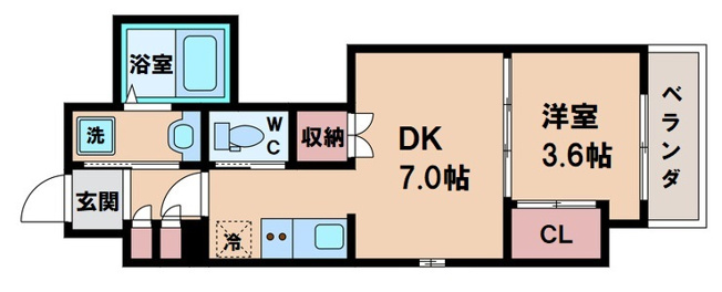 【間取り】 | クローバー・ビュー北花田