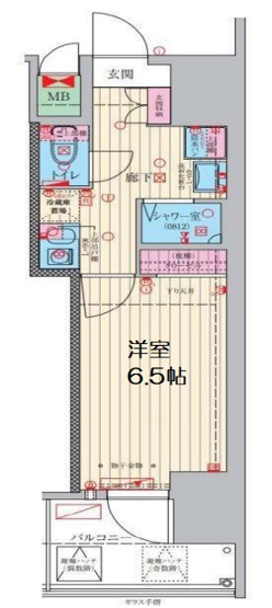【間取り】 | ファーストフィオーレ九条Ⅱ