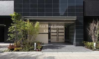 【エントランス】 | アーバネックス四ツ橋 | 高級感のあるシックなエントランス！