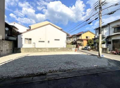 【外観】 | 伏見区向島二ノ丸町　注文住宅　建築条件なし　土地 | 児童公園が徒歩2分・保育園が徒歩5分と子育て世代の方にもおすすめのエリアです。