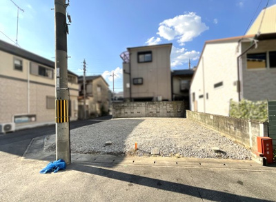 【外観】 | 伏見区向島二ノ丸町　注文住宅　建築条件なし　土地 | 《南西角地》で陽当り良好！風通しもよく快適なお家が建てられますね。