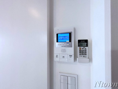 【セキュリティ】 | Grandtic Lana | モニター付きインターホンです