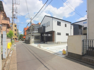 【前面道路含む現地写真】 | 完成（撮影：'23/08/17）