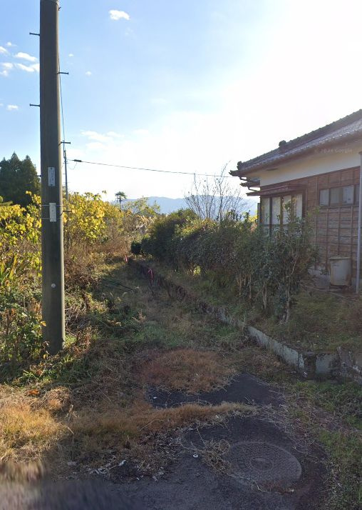 都城市上水流町の売地の外観