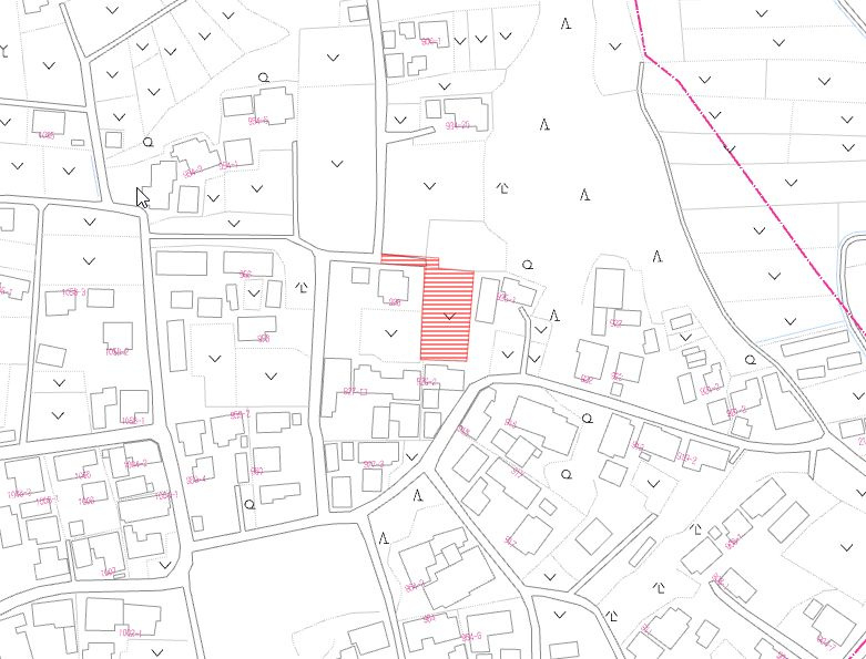 都城市上水流町の売地の土地図