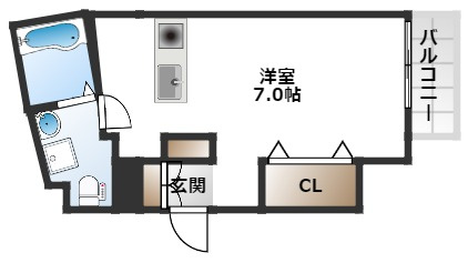 【間取り】 | サンロイヤル柴原.