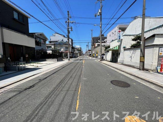 都島区都島中通2丁目　戸建の前面道路含む現地写真