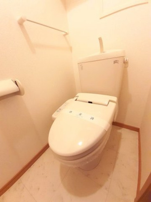 【トイレ】 | プラシード清水 | シンプルで使いやすいトイレです
