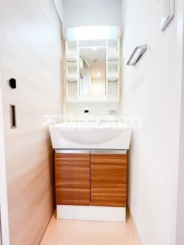 コーラルポワント難波WESTの洗面所