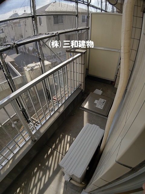 第三藤ホームビルのバルコニー