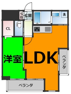 仲介手数料0円！！パークレジデンス名駅北の間取り