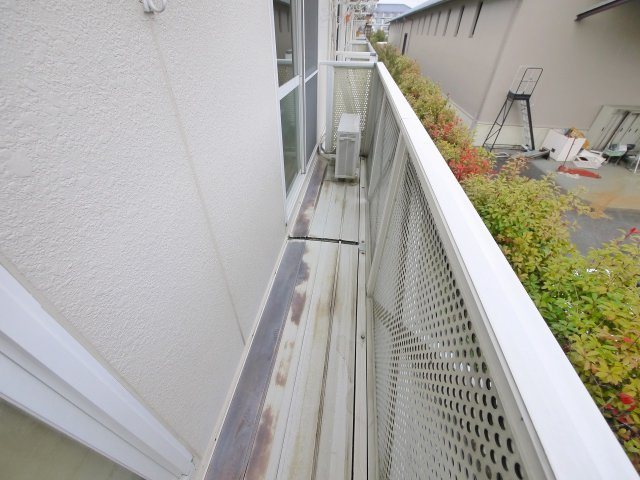 ツインハイムのバルコニー|落ち着いた時間を過ごせるバルコニーです