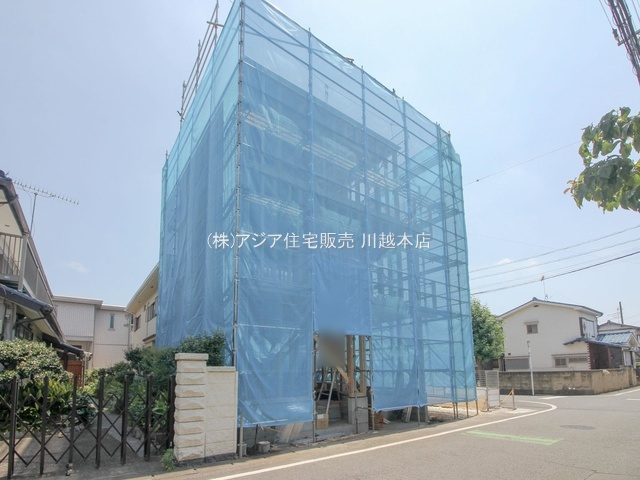 川越稲荷町　新築戸建の外観|人気の角地♪