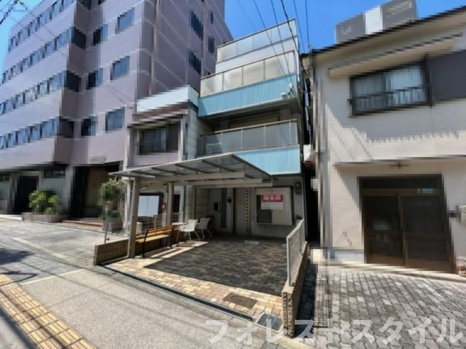 都島区都島本通２丁目　戸建の前面道路含む現地写真