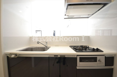 【キッチン】 | グラシア堺筋本町 | 使いやすいキッチンですグリル付キッチンです