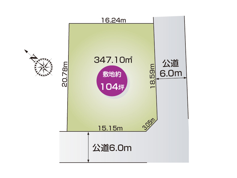 【区画図】熊谷市船木台3丁目