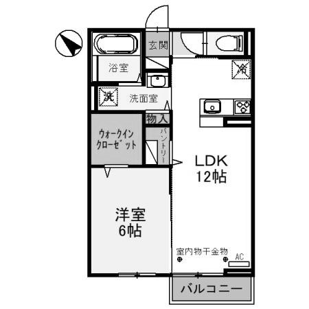 【間取り】 | サクラソラA