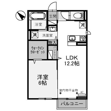 【間取り】 | サクラソラA