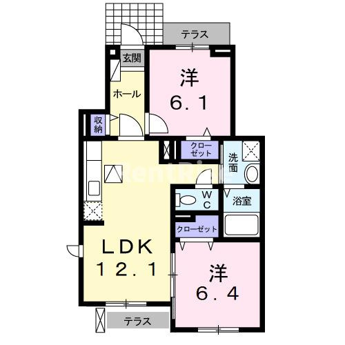 ベッロ　ボスコの間取り|間取図