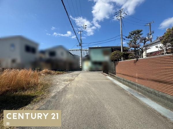 和歌山市北出島　土地の前面道路含む現地写真