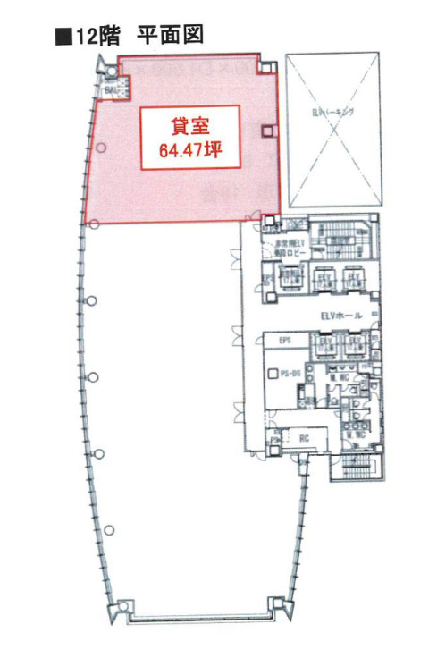 グラスシティ栄【　店舗系おすすめ　】の間取り