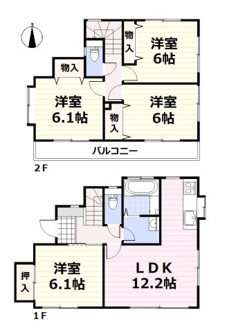 足立区一ツ家1丁目　中古戸建の画像