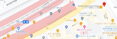 【地図】 | 元町駅前店舗