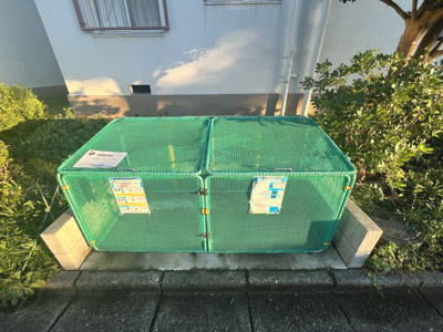 【その他共用部分】 | ガーデン山団地4号棟 | 敷地内ゴミ置き場です。