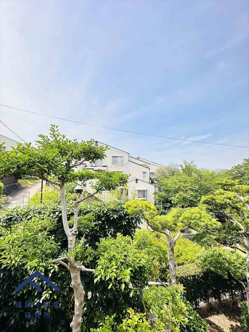 レイクタウン屋形原5棟の展望