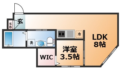 FlowerGarden KOBEの間取り