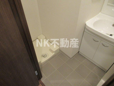 【洗面所】 | GARDENIA高井田（ガルデニアタカイダ）（高井田賃貸） | コンパクトで使いやすい洗面所