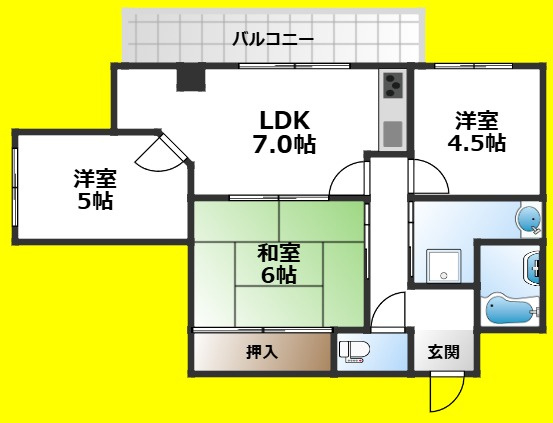 【間取り】 | JSC豊中城山