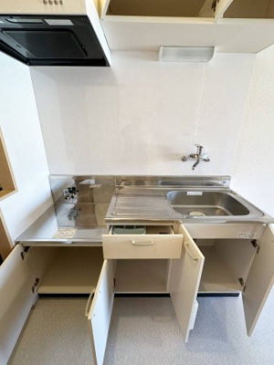 【キッチン】 | ワンルーム・ヒロ | ※同物件、別のお部屋の写真です。設備は現況に従います。