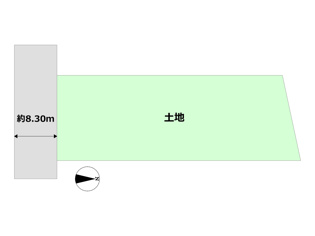 尼崎市食満３丁目新築一戸建ての区画図