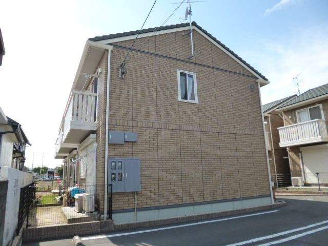倉敷市安江のアパートの外観