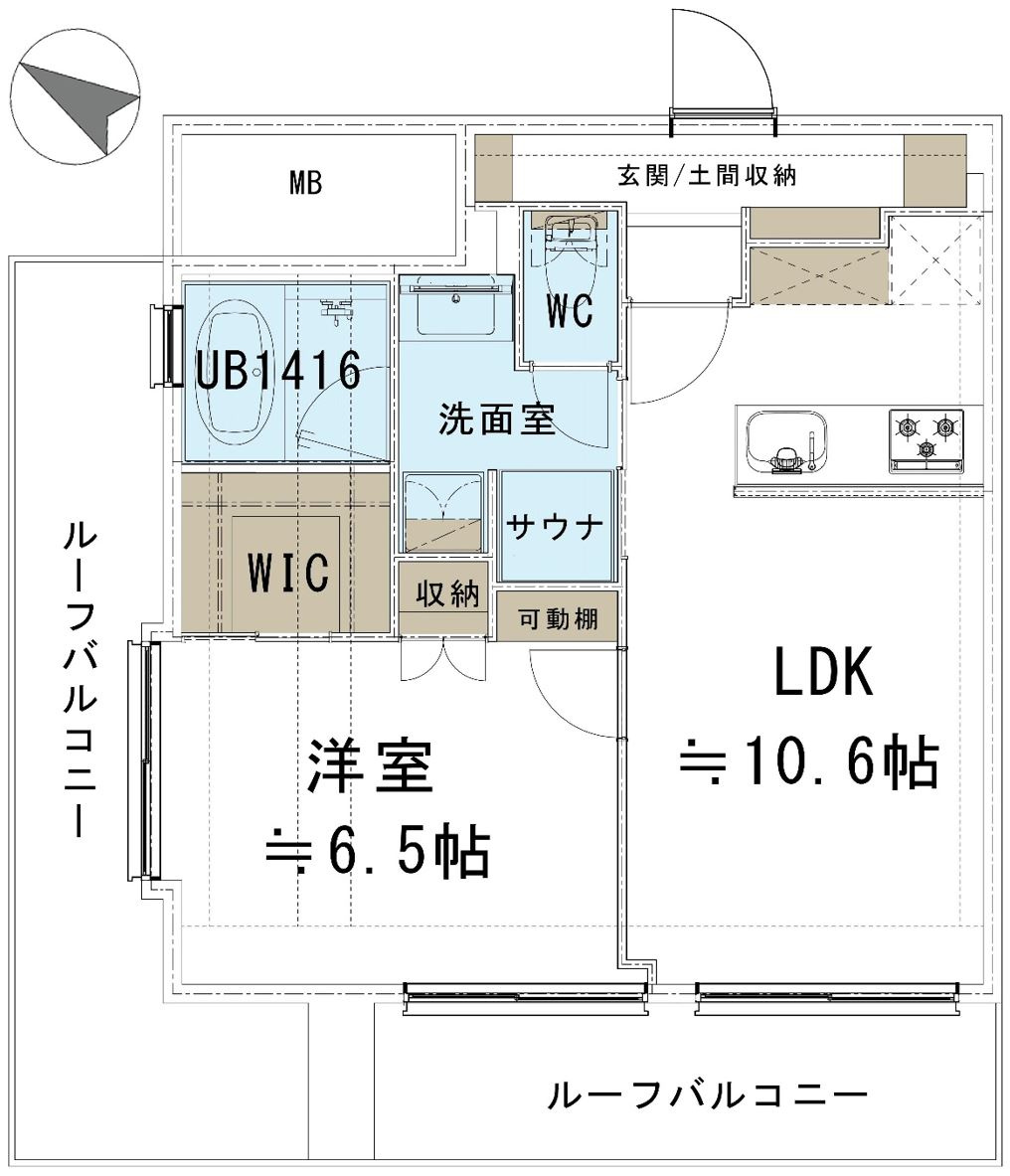 【間取り】 | ビューハイツ日本橋 | ■弊社売主！直接販売！