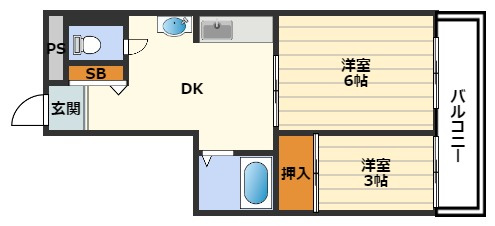 第1三井ビルの間取り