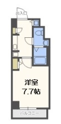 【間取り】 | S-RESIDENCE難波EAST