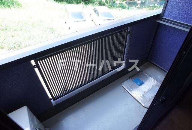 山京マンションのバルコニー