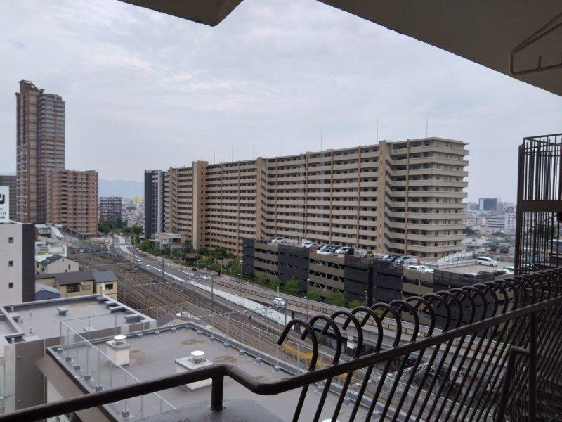 シャトー富士の展望|バルコニーからの展望です。