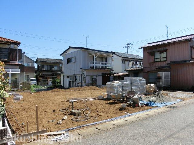 作新台３丁目　新築戸建の外観|建築前