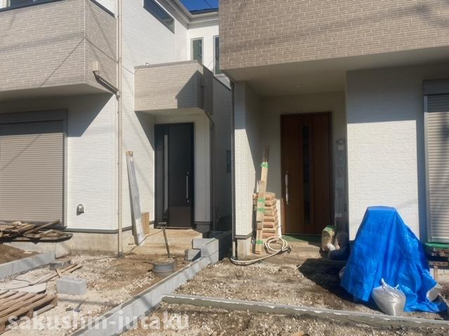 作新台３丁目　新築戸建の外観|令和5.11.1撮影　最終１棟　１号棟